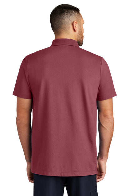 Custom Embroidered Mercer+Mettle Stretch Pique Polo MM1004,Rosewood