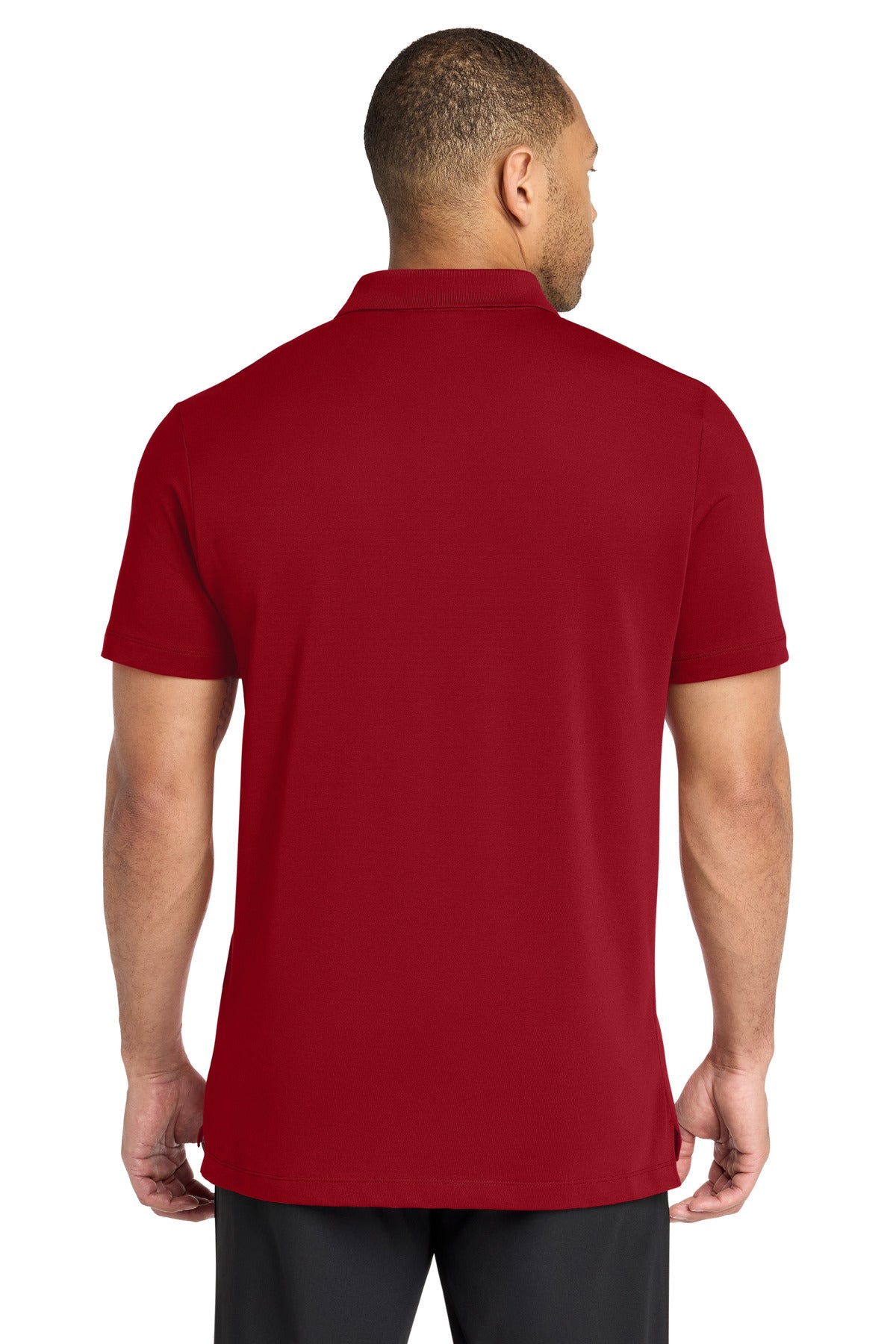 Custom Embroidered Mercer+Mettle Polos/Knits in Apple Red