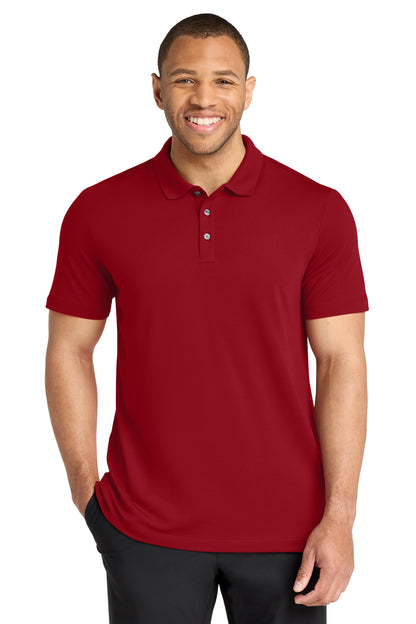 Custom Embroidered Mercer+Mettle Polos/Knits in Apple Red