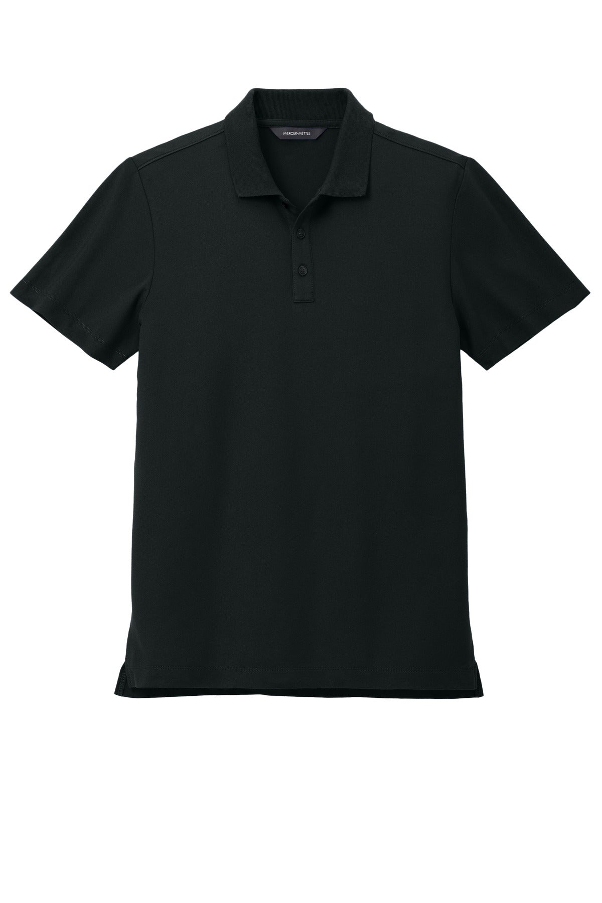 Custom Embroidered Mercer+Mettle Polos/Knits in Deep Black