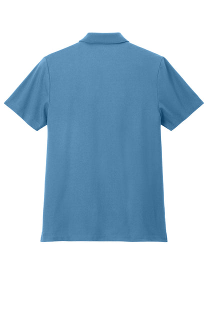 Custom Embroidered Mercer+Mettle Polos/Knits in Parisian Blue