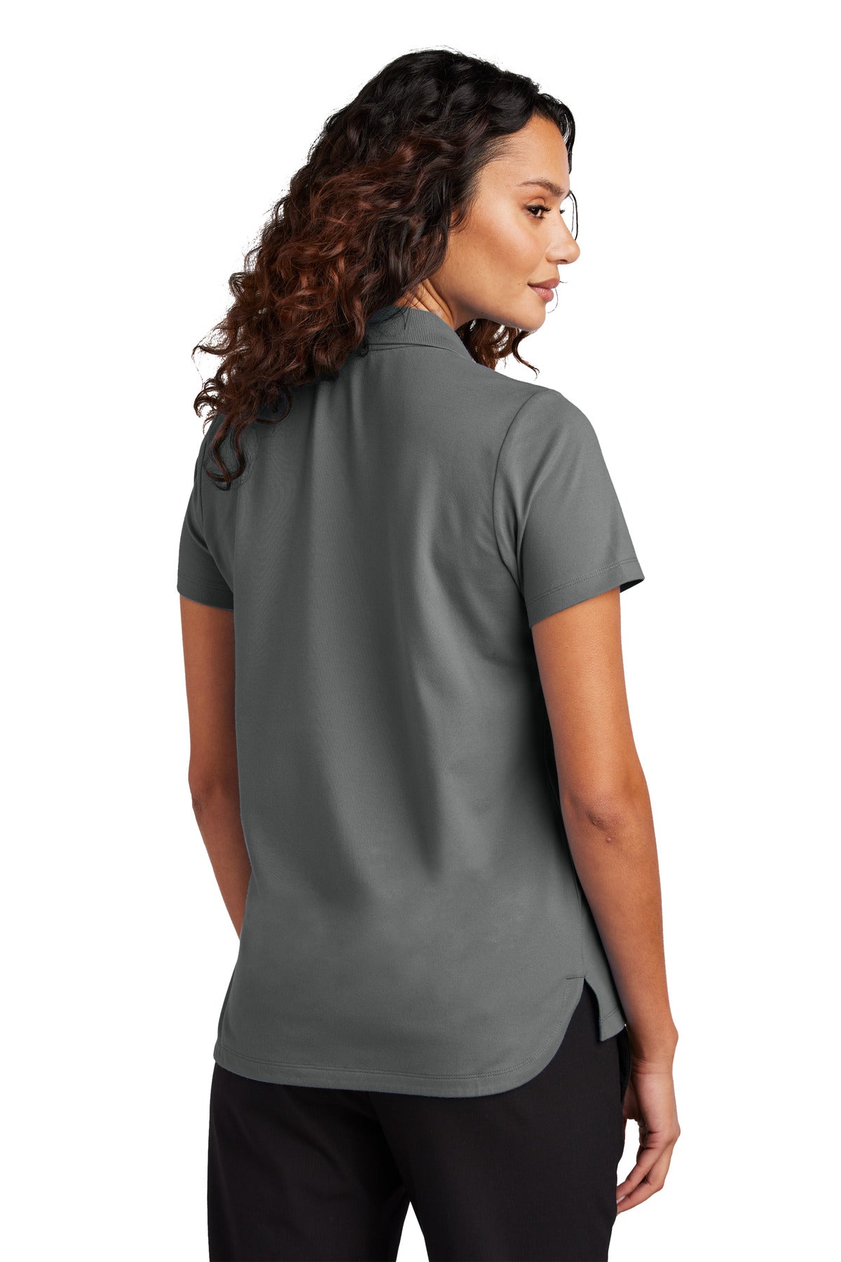 Custom Embroidered Mercer+Mettle Women's Stretch Pique Polo MM1005,Storm Grey