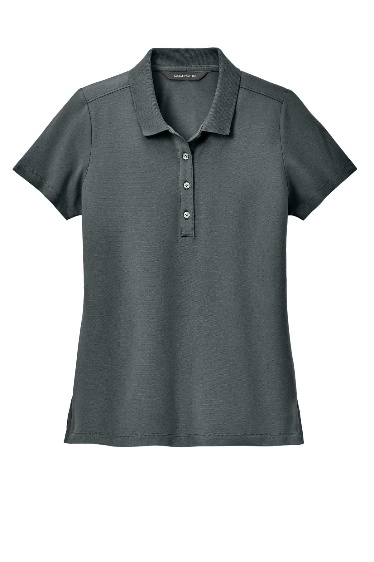 Custom Embroidered Mercer+Mettle Polos/Knits in Storm Grey