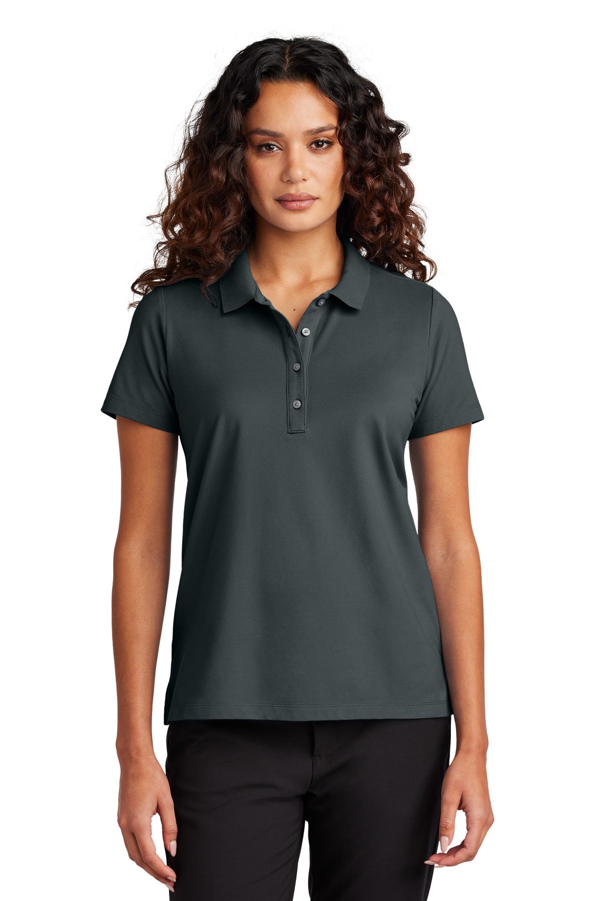 Custom Embroidered Mercer+Mettle Polos/Knits in Storm Grey