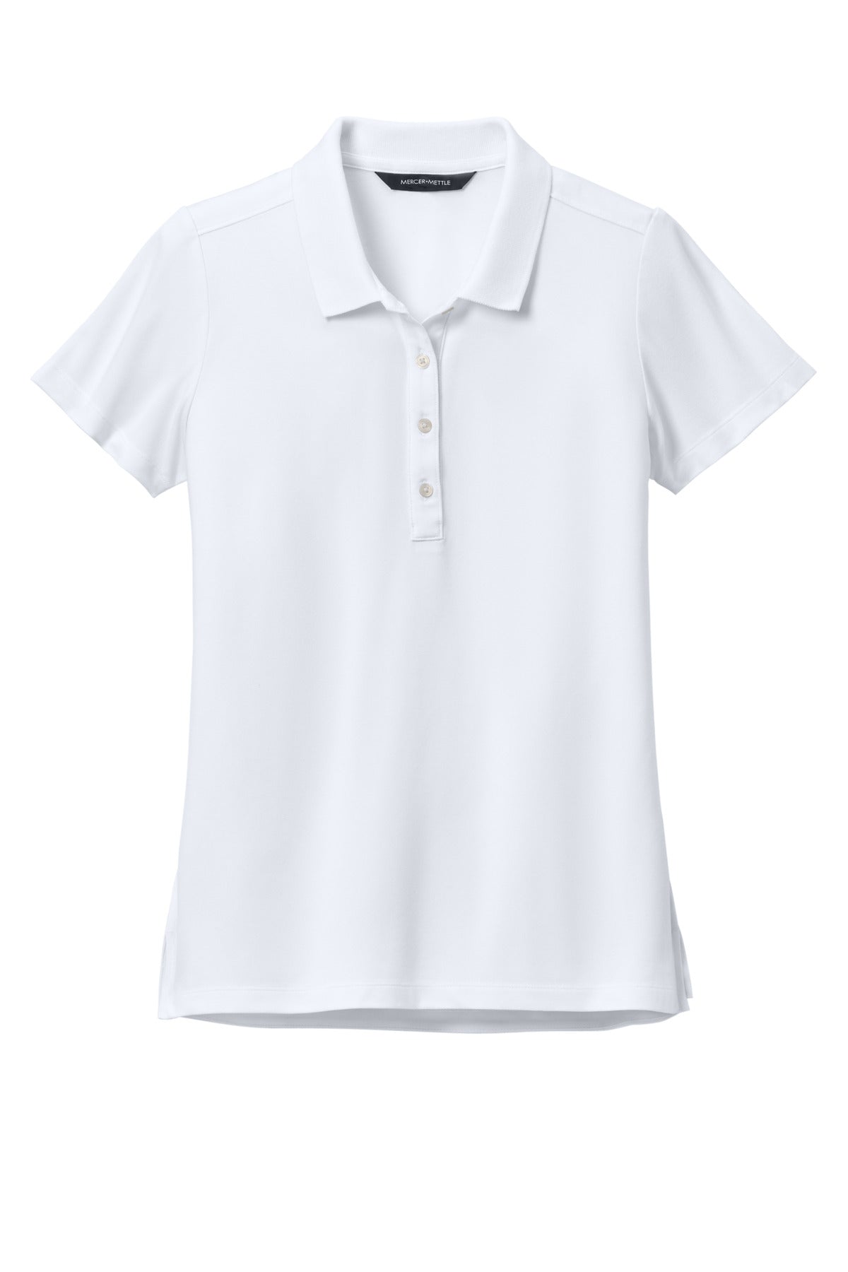 Custom Embroidered Mercer+Mettle Polos/Knits in White