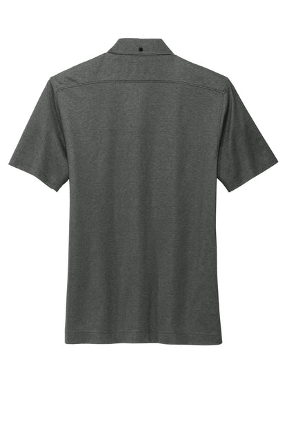 Mercer+Mettle Stretch Pique Full-Button Polo MM1006
