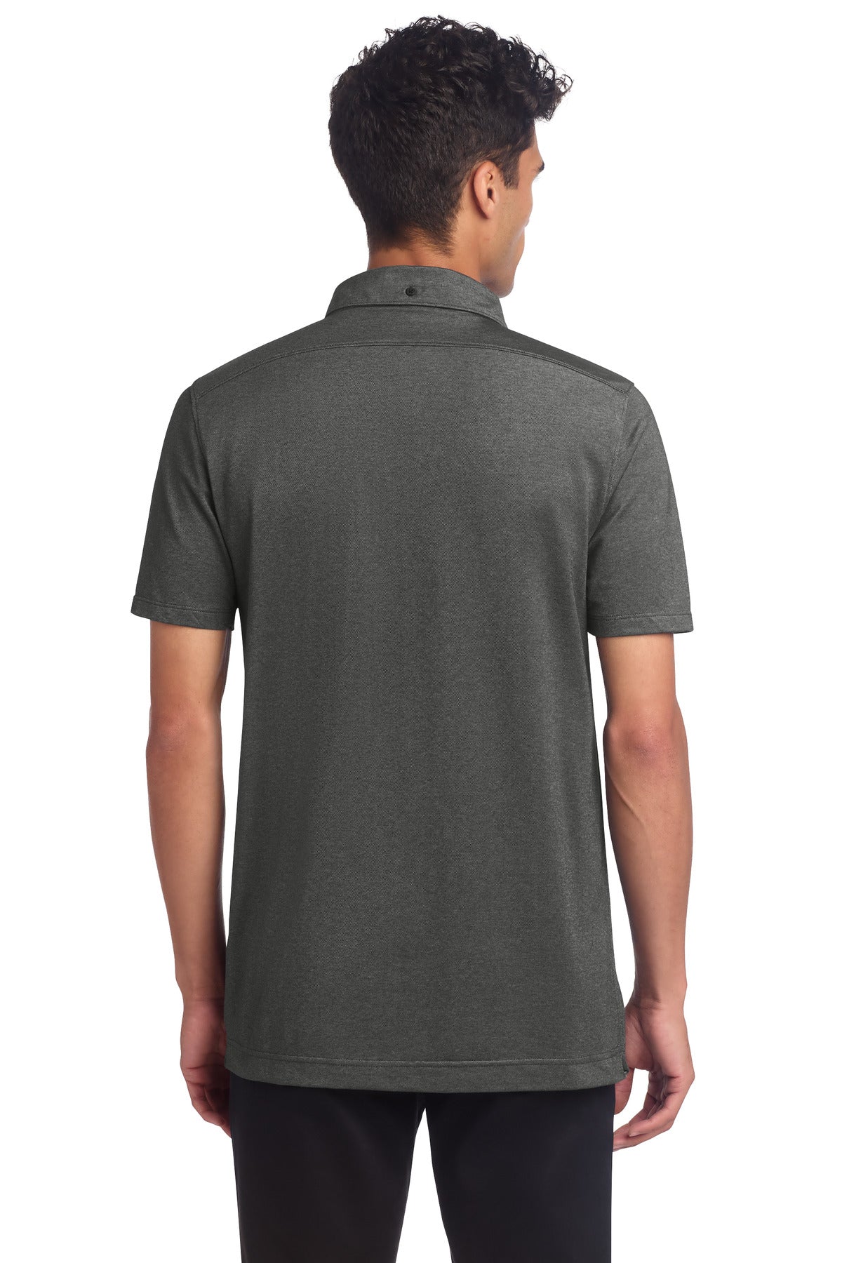 Custom Embroidered Mercer+Mettle Polos/Knits in Anchor Grey Heather