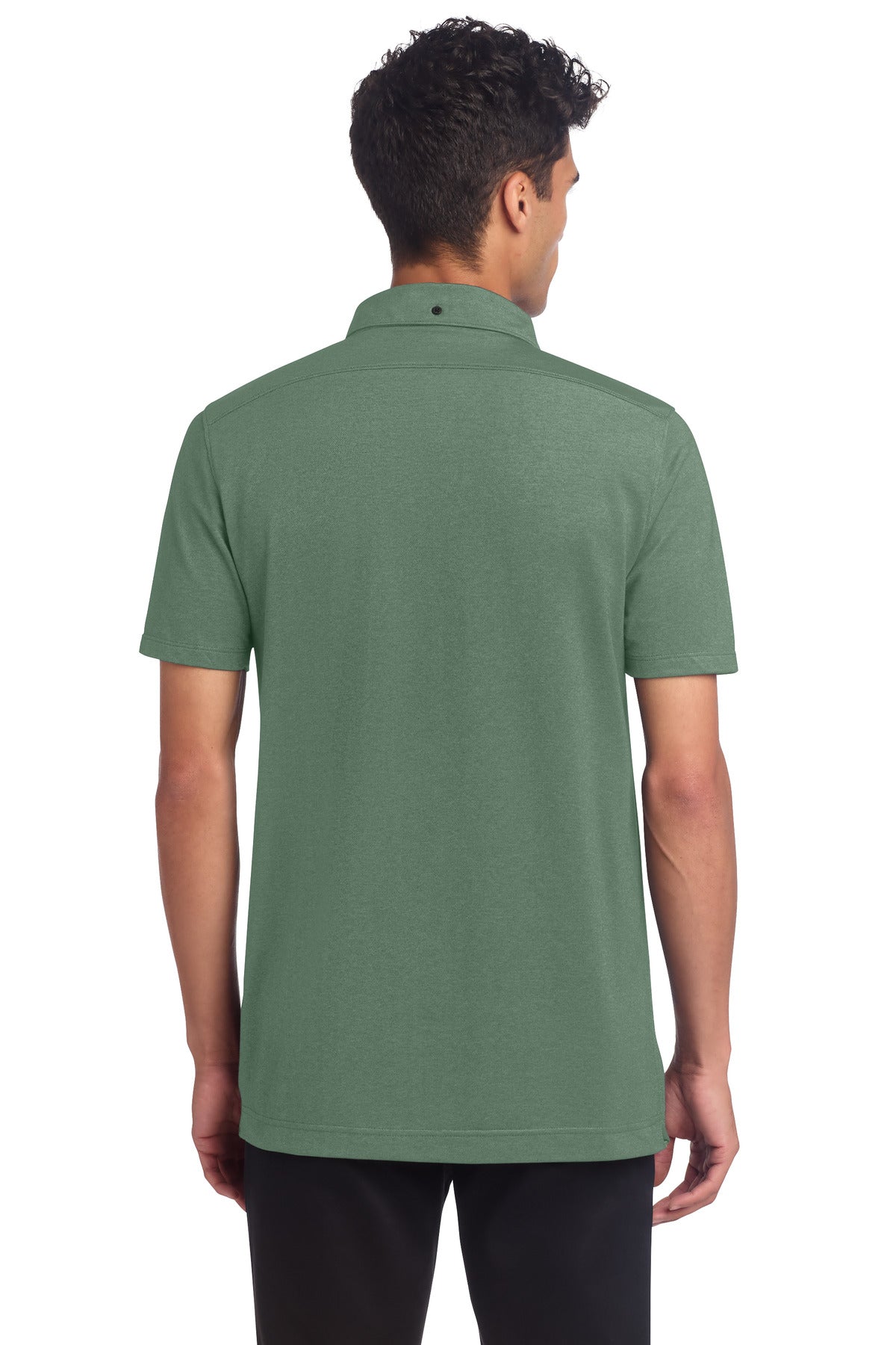Custom Embroidered Mercer+Mettle Polos/Knits in Sage Heather