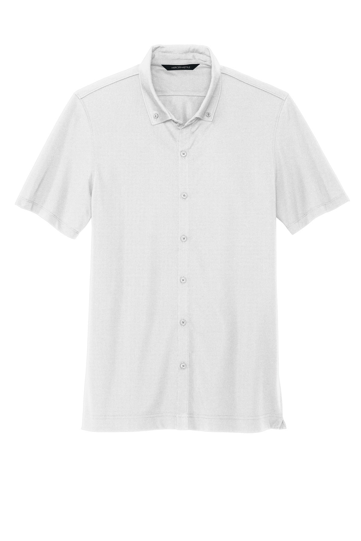 Custom Embroidered Mercer+Mettle Polos/Knits in White