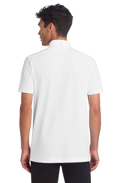 Custom Embroidered Mercer+Mettle Polos/Knits in White
