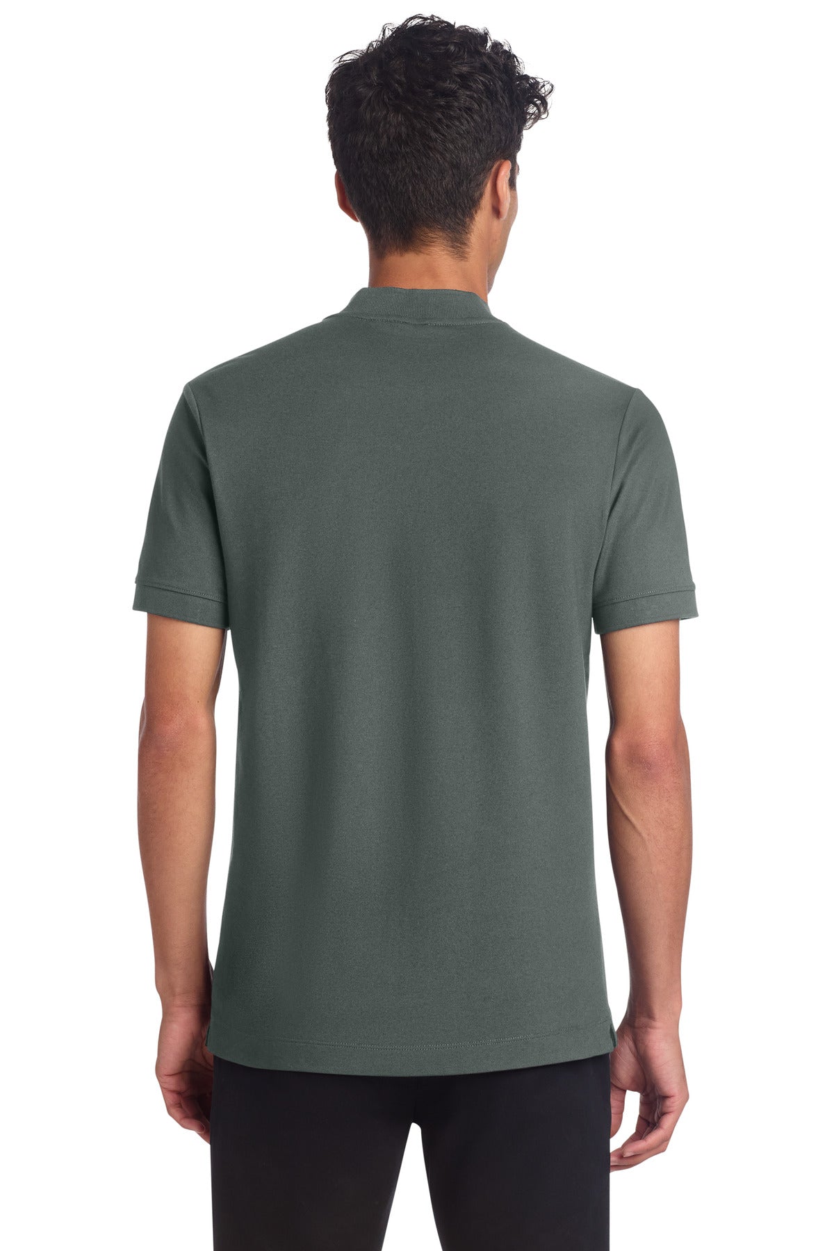Custom Embroidered Mercer+Mettle Polos/Knits in Anchor Grey