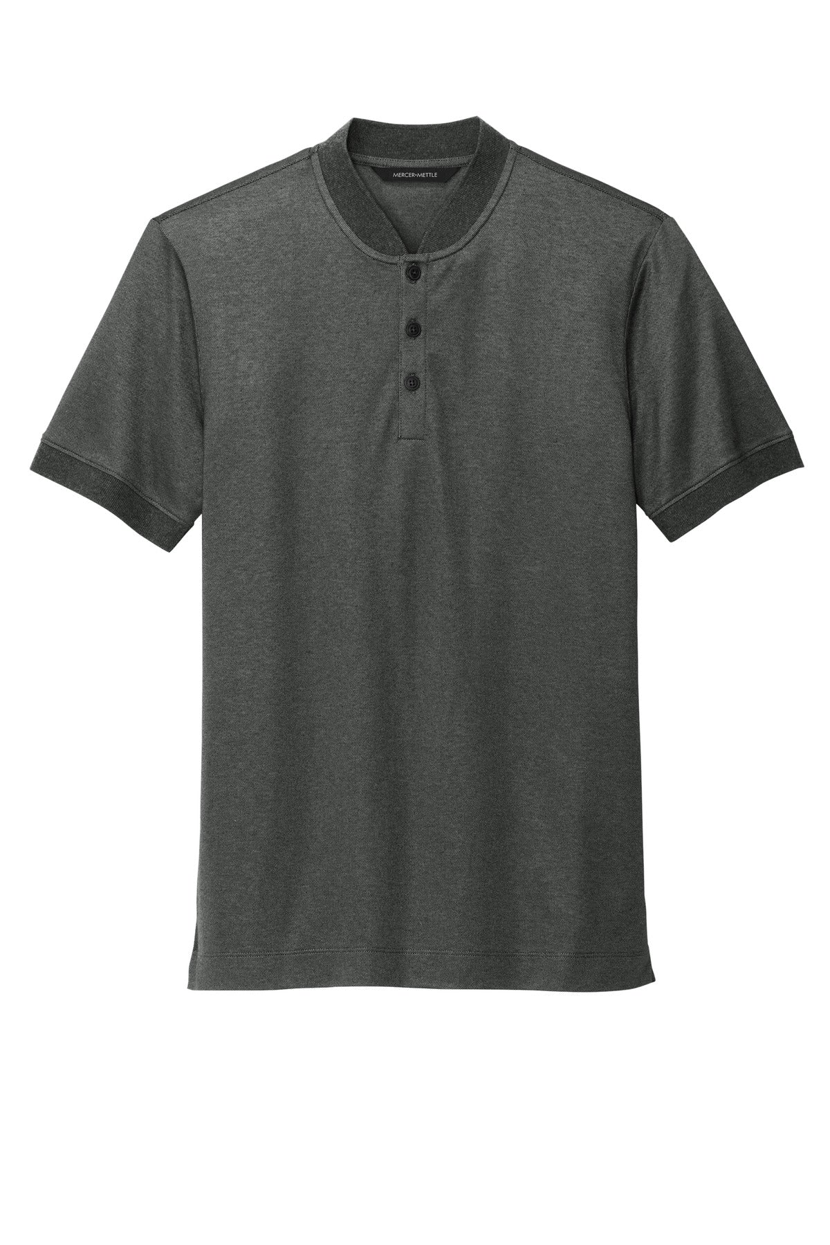 Custom Embroidered Mercer+Mettle Polos/Knits in Anchor Grey Heather