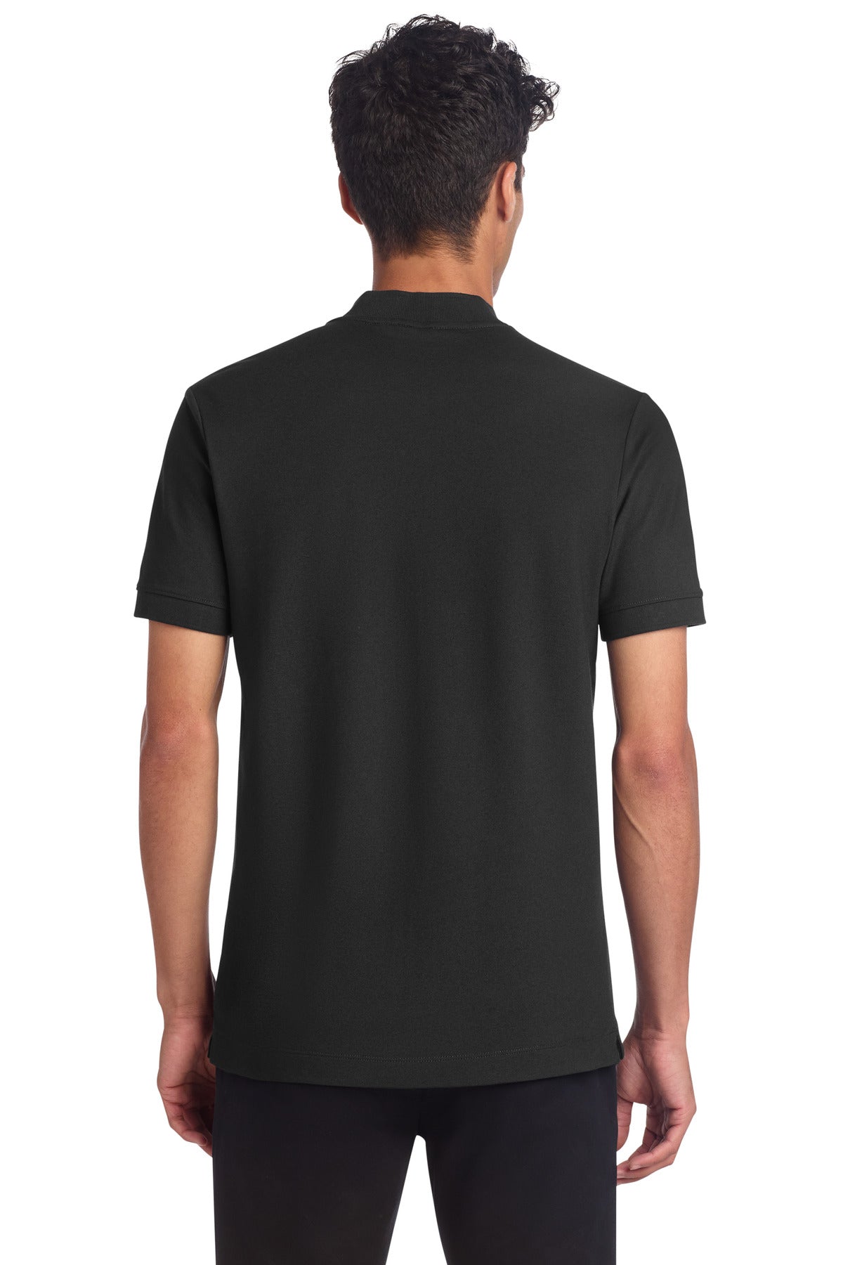 Custom Embroidered Mercer+Mettle Polos/Knits in Deep Black