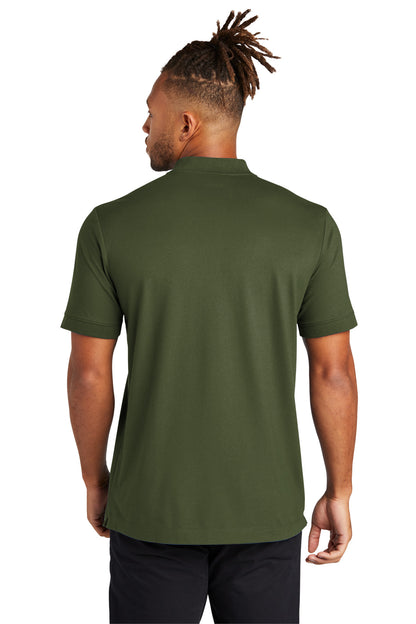 Custom Embroidered Mercer+Mettle Stretch Pique Henley MM1008,Townsend Green