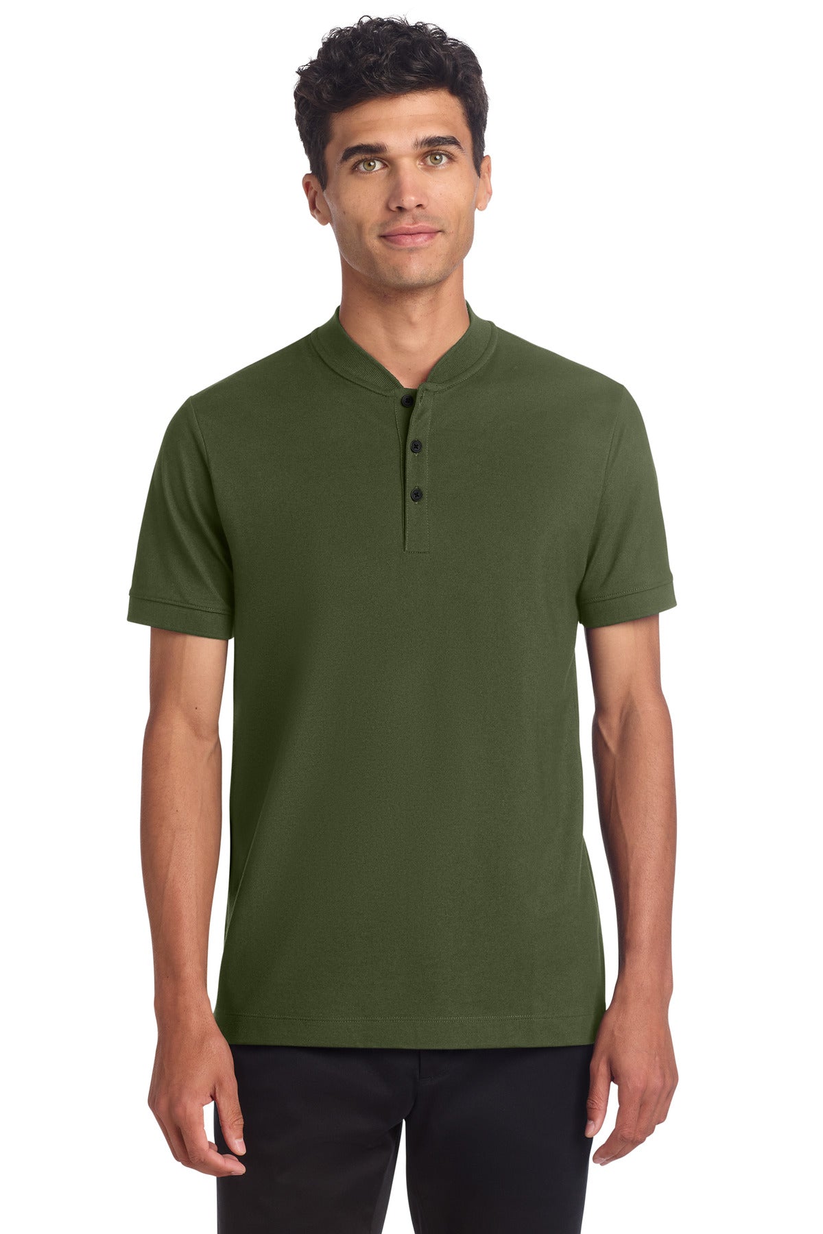 Custom Embroidered Mercer+Mettle Polos/Knits in Townsend Green