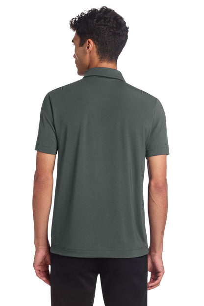 Custom Embroidered Mercer+Mettle Polos/Knits in Anchor Grey
