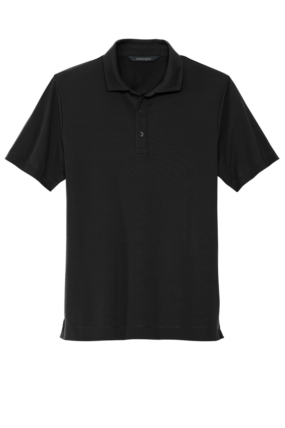 Custom Embroidered Mercer+Mettle Polos/Knits in Deep Black