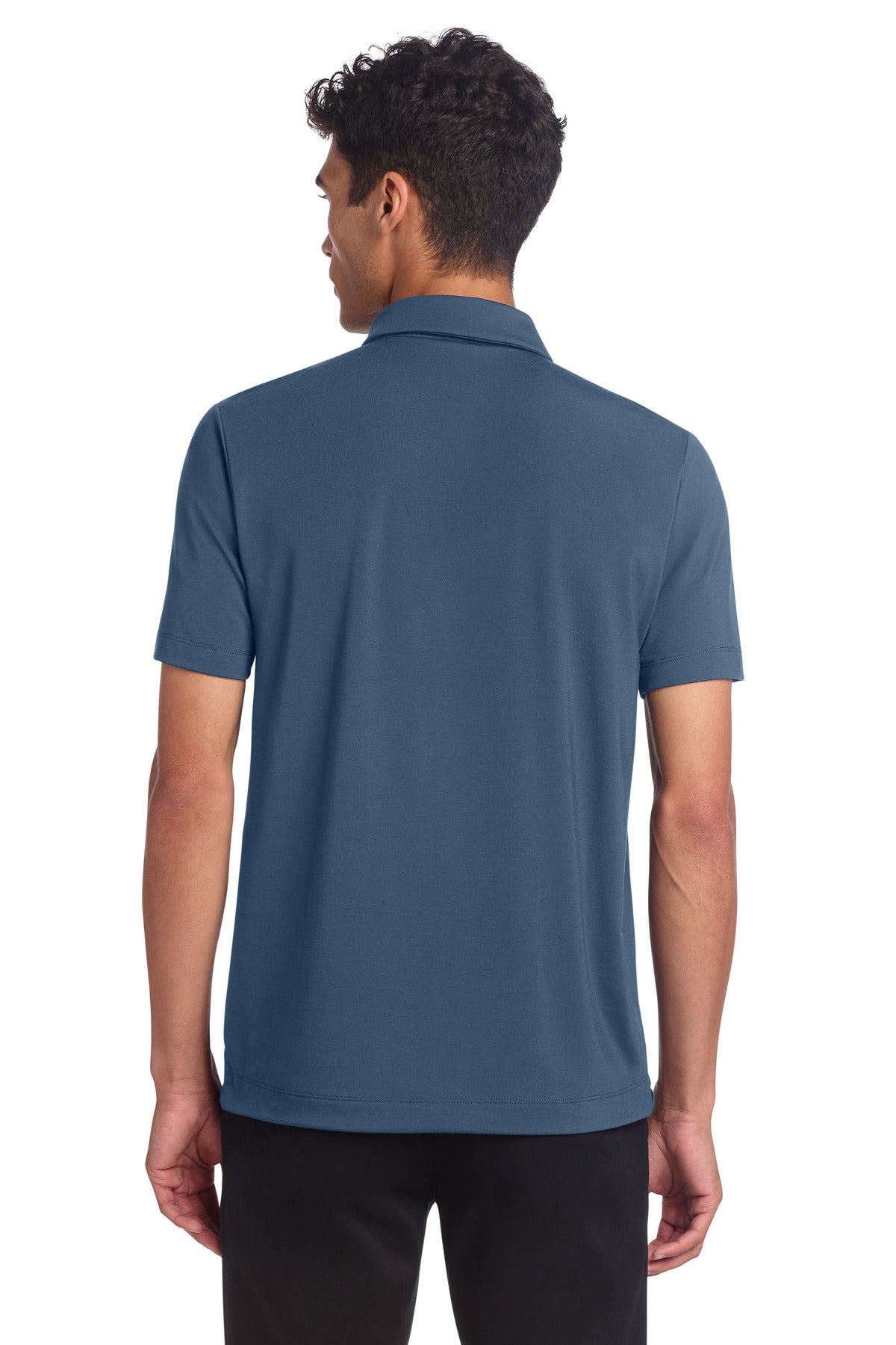 Custom Embroidered Mercer+Mettle Polos/Knits in Insignia Blue