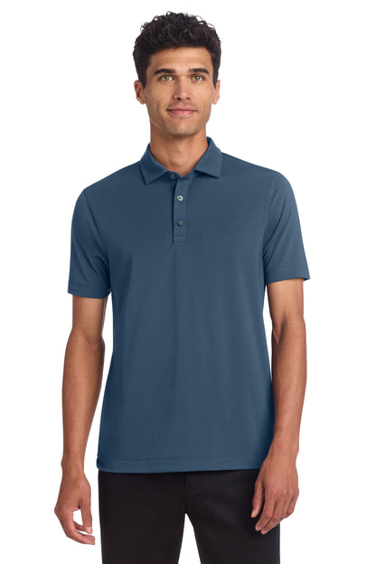 Custom Embroidered Mercer+Mettle Polos/Knits in Insignia Blue