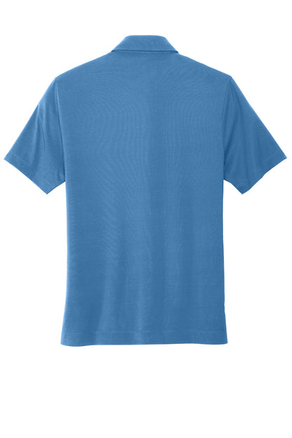 Custom Embroidered Mercer+Mettle Polos/Knits in Parisian Blue