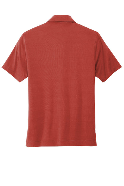 Custom Embroidered Mercer+Mettle Polos/Knits in Terracotta