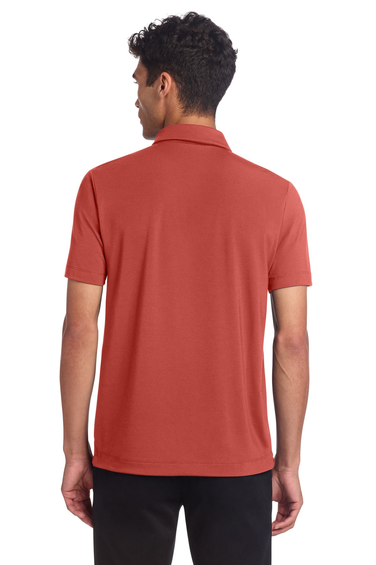 Custom Embroidered Mercer+Mettle Polos/Knits in Terracotta