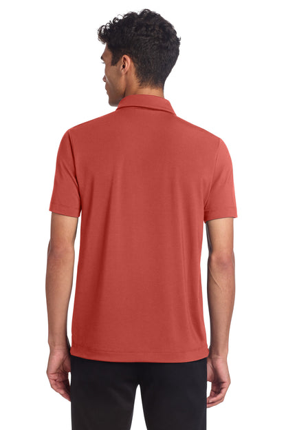 Custom Embroidered Mercer+Mettle Polos/Knits in Terracotta