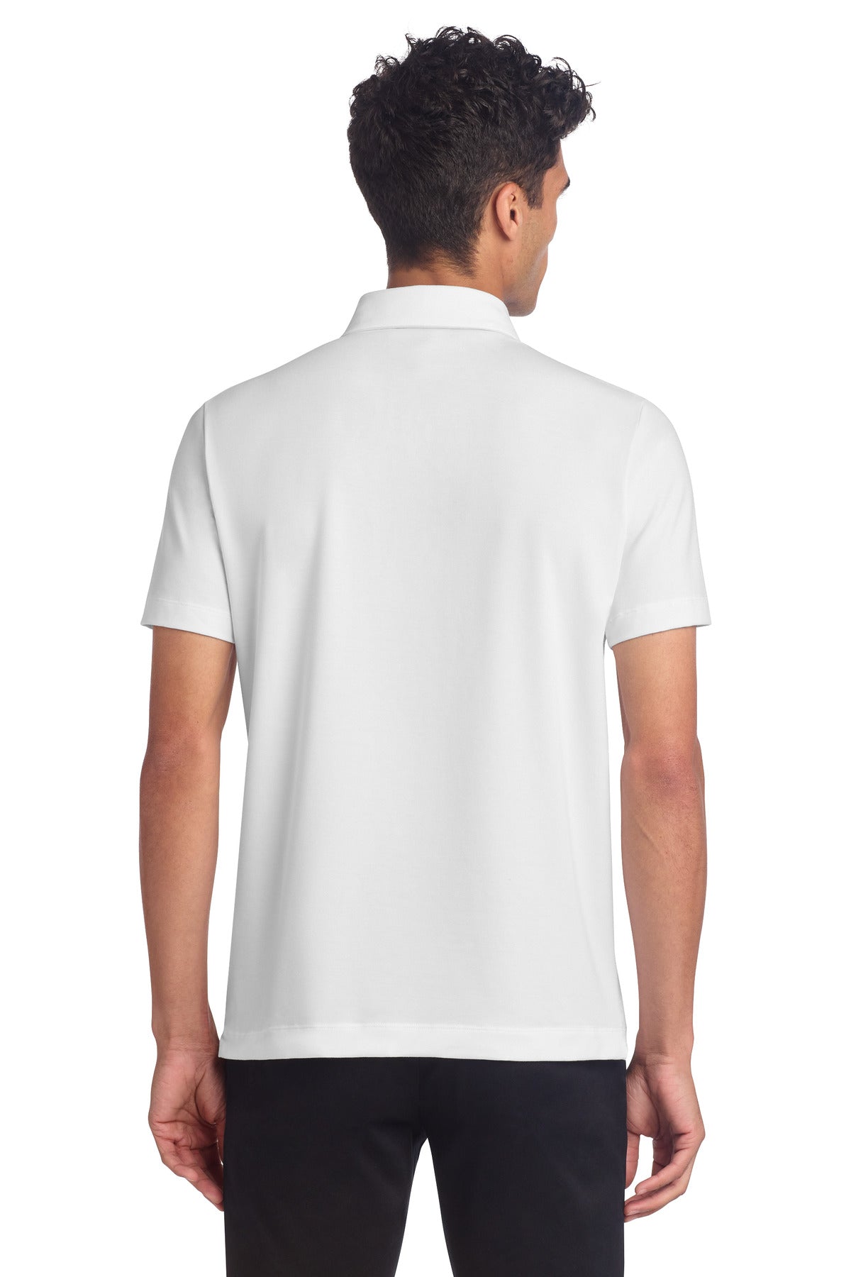 Custom Embroidered Mercer+Mettle Polos/Knits in White