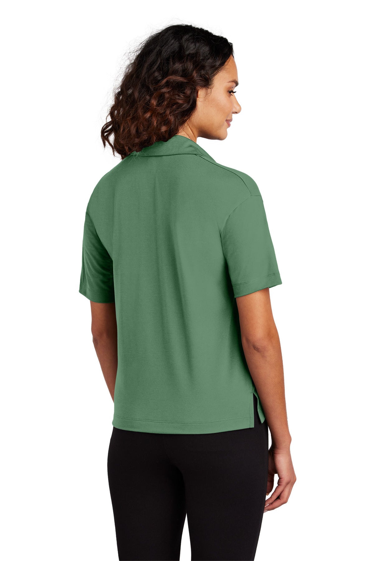 Custom Embroidered Mercer+Mettle Women's Stretch Jersey Polo MM1015,Sage