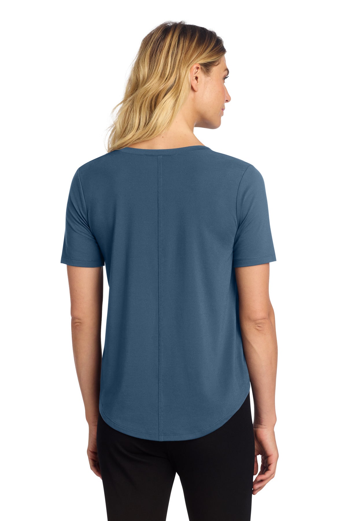 Custom Embroidered Mercer+Mettle T-Shirts  in Insignia Blue