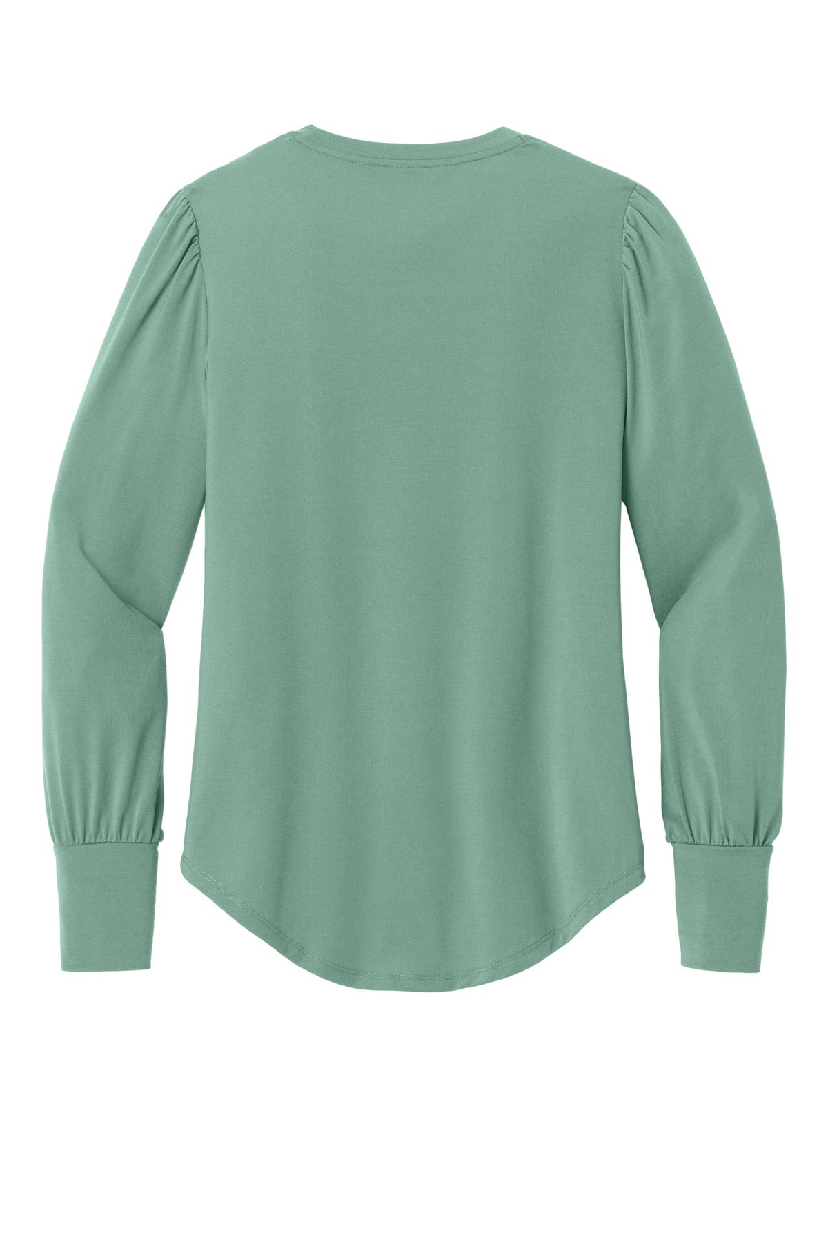 Mercer+Mettle Women's Stretch Jersey Long Sleeve Blouson Top MM1019
