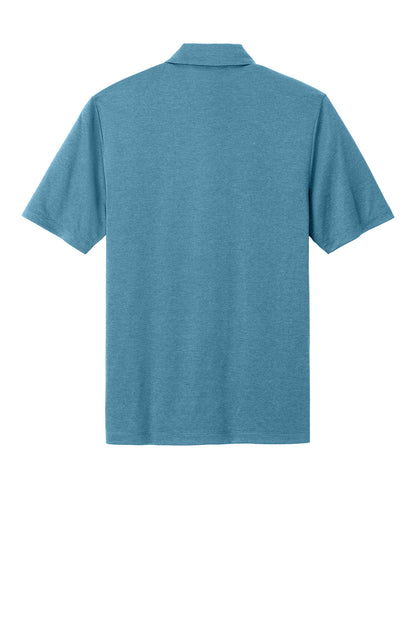 Custom Embroidered Mercer+Mettle Polos/Knits in Harbor Blue Heather