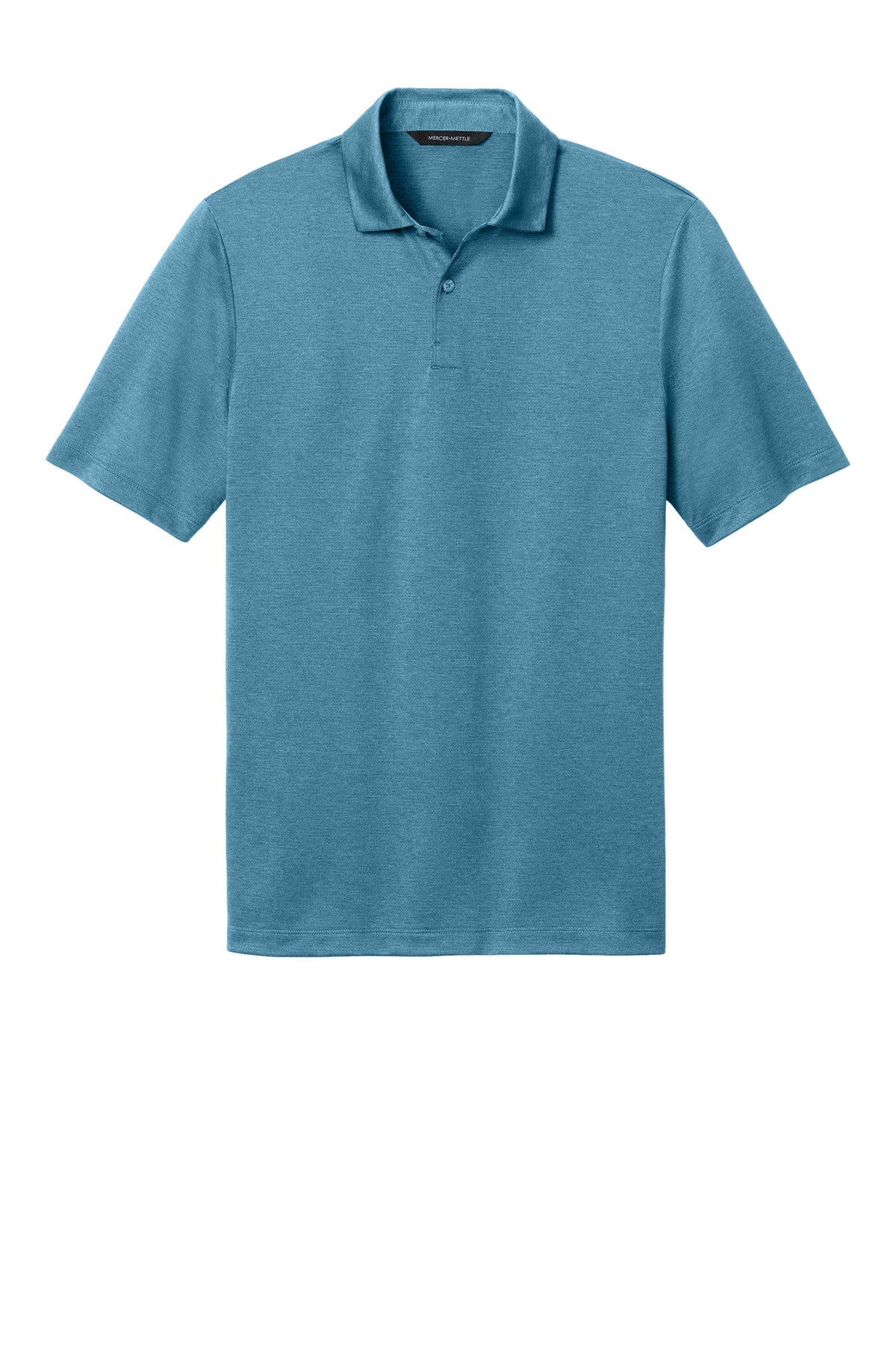 Custom Embroidered Mercer+Mettle Polos/Knits in Harbor Blue Heather