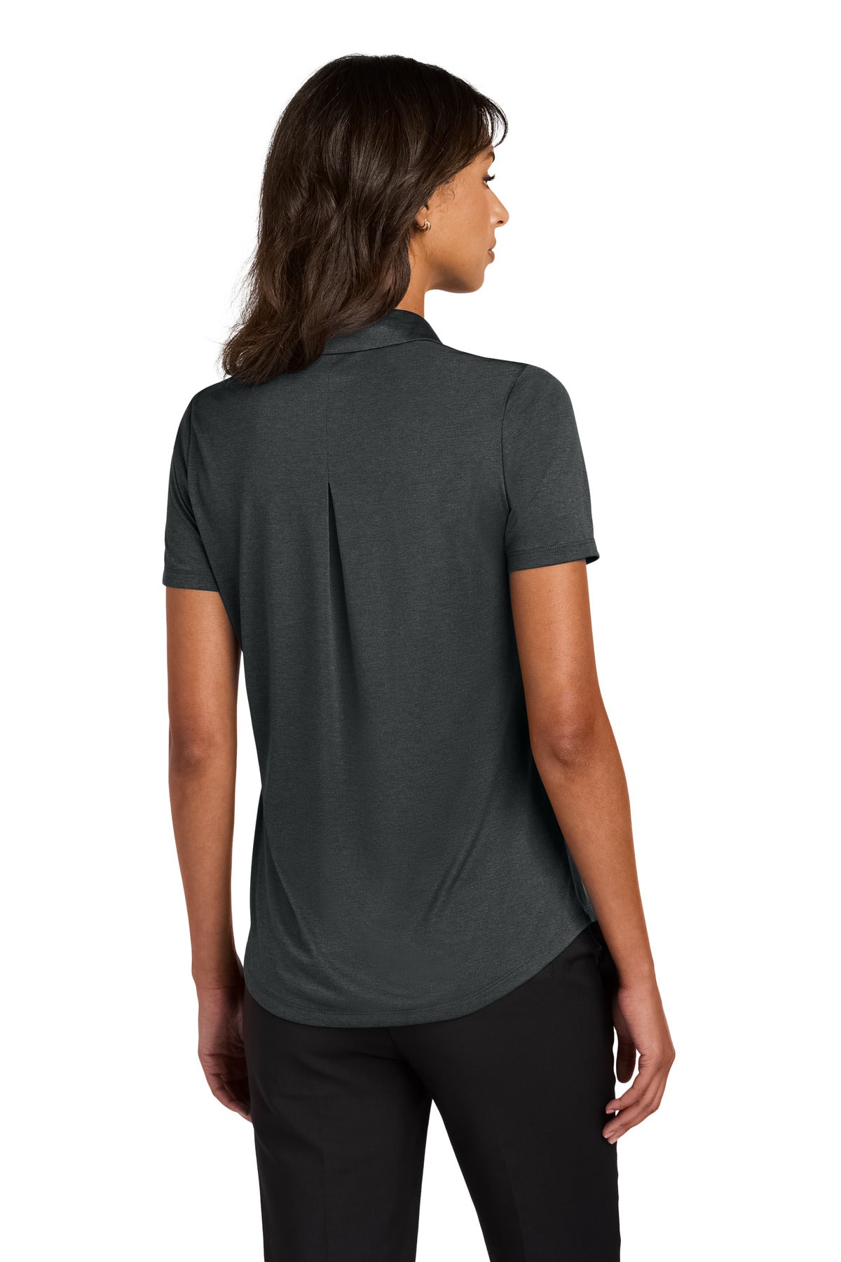 Custom Embroidered Mercer+Mettle Polos/Knits in Anchor Grey Heather