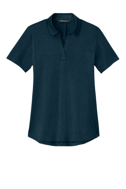 Custom Embroidered Mercer+Mettle Polos/Knits in Insignia Blue Heather