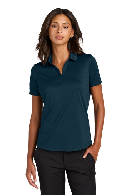 Custom Embroidered Mercer+Mettle Polos/Knits in Insignia Blue Heather