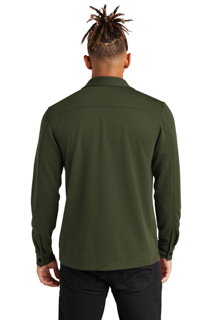 Custom Embroidered Mercer+Mettle Double-Knit Snap Front Jacket MM3004,Townsend Green