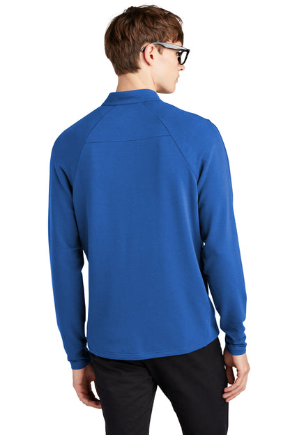 Custom Embroidered Mercer+Mettle Stretch 1/4-Zip Pullover MM3010,Blue Note