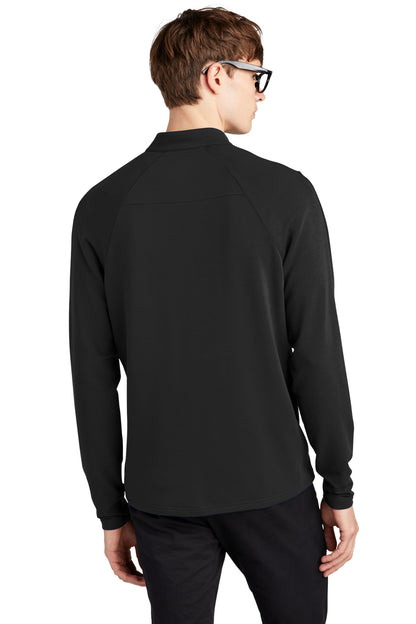 Custom Embroidered Mercer+Mettle Stretch 1/4-Zip Pullover MM3010,Deep Black