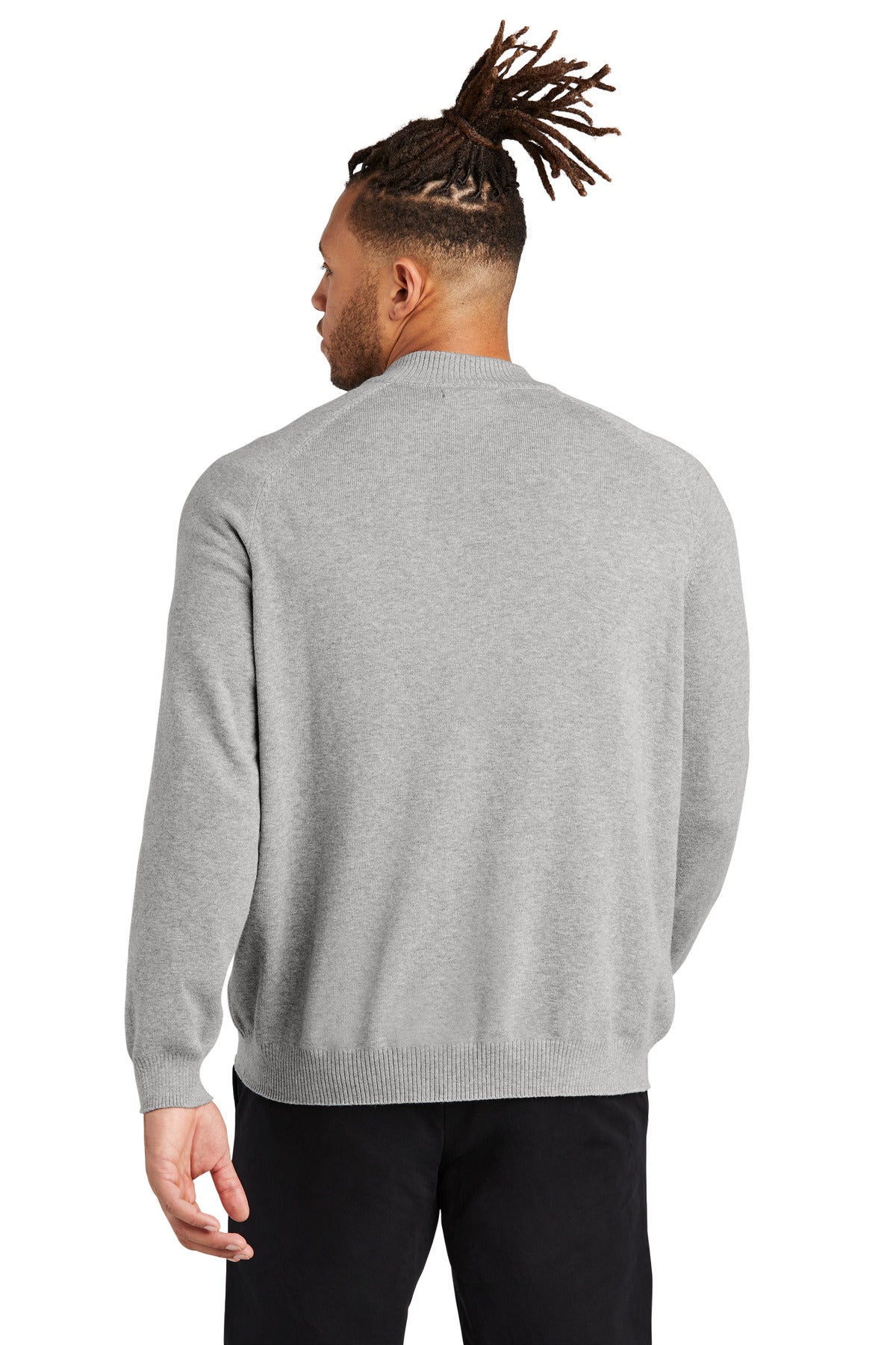 Custom Embroidered Mercer+Mettle 1/4-Zip Sweater MM3020,Gusty Grey Heather