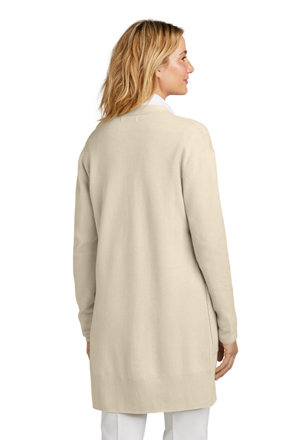Custom Embroidered Mercer+Mettle Women's Open-Front Cardigan Sweater MM3023,Birch