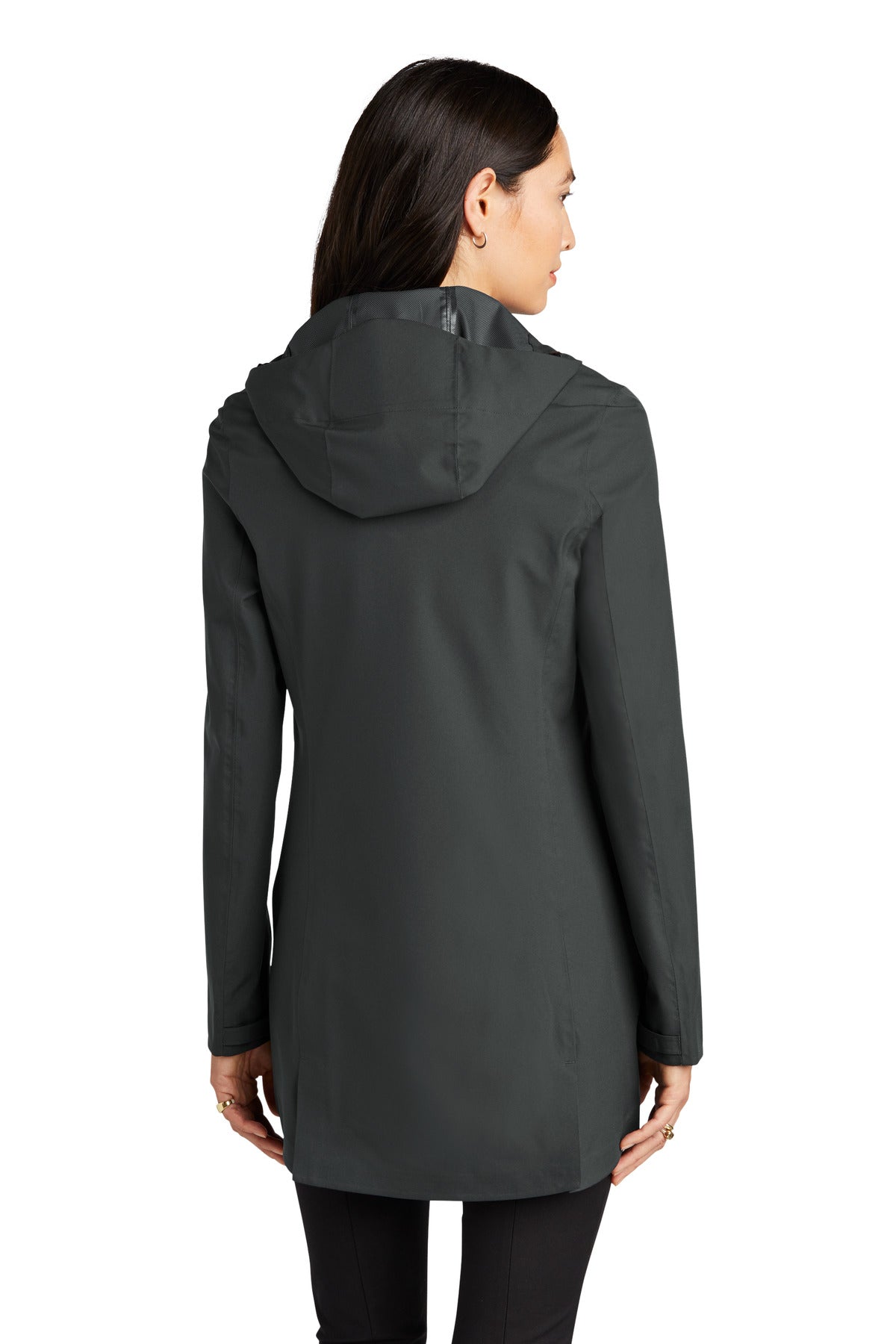 Custom Embroidered Mercer+Mettle Women's Waterproof Rain Shell MM7001,Anchor Grey