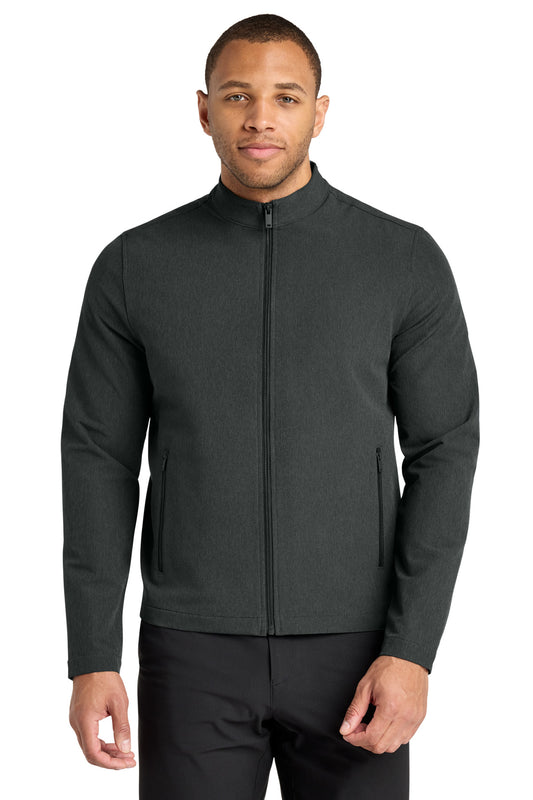 Custom Embroidered Mercer+Mettle Outerwear in Anchor Grey Heather