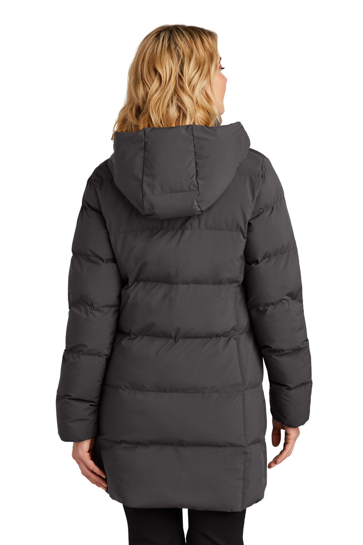 Custom Embroidered Mercer+Mettle Women's Puffy Parka MM7213,Anchor Grey