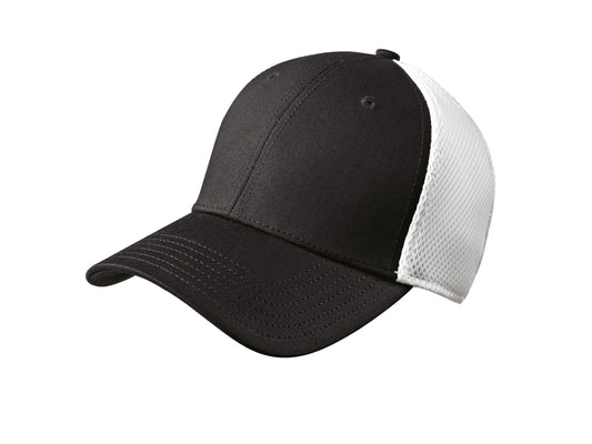 Custom Embroidered New Era Caps in Black/ White
