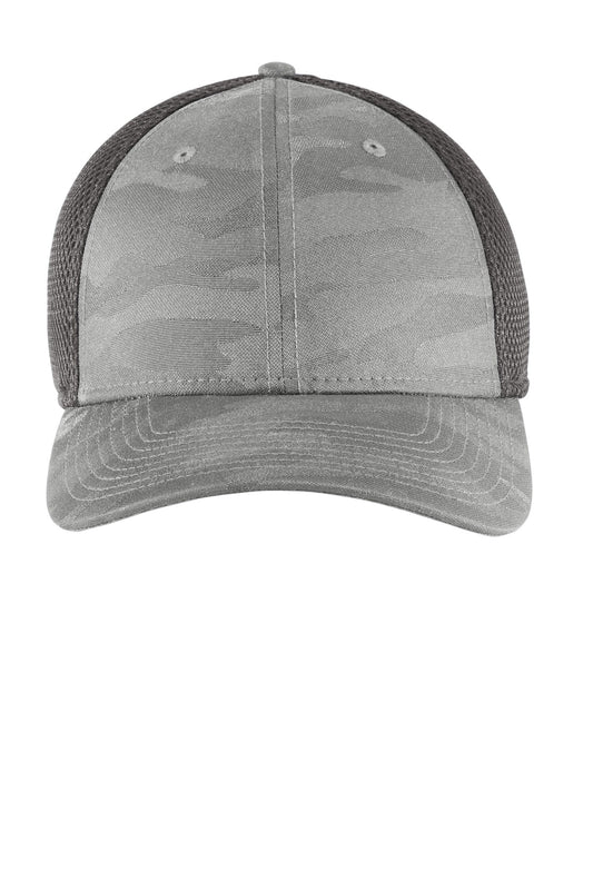Custom Embroidered New Era Caps in Rainstorm Grey Camo/ Graphite
