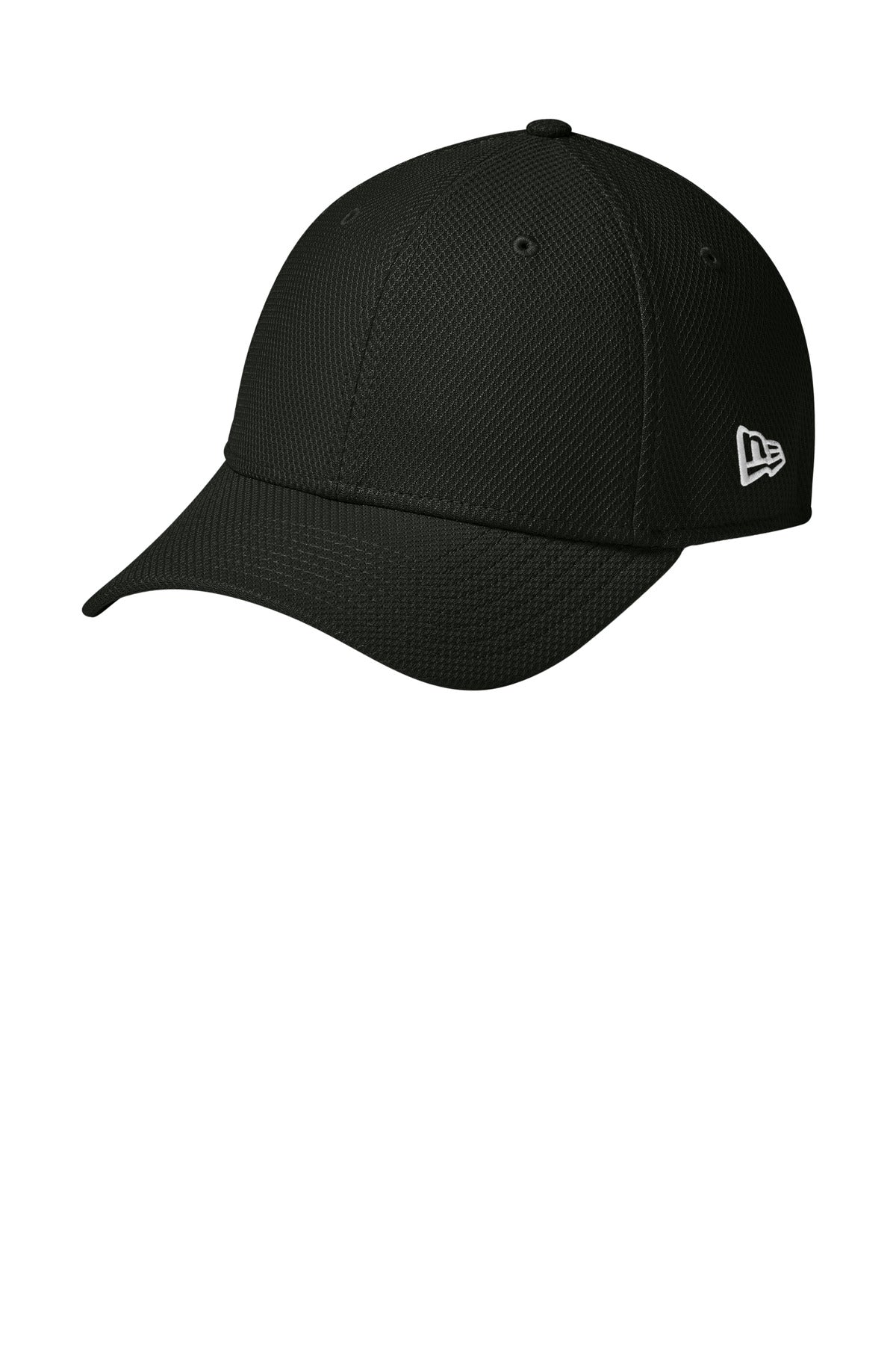 Custom Embroidered New Era Caps in Flag Black