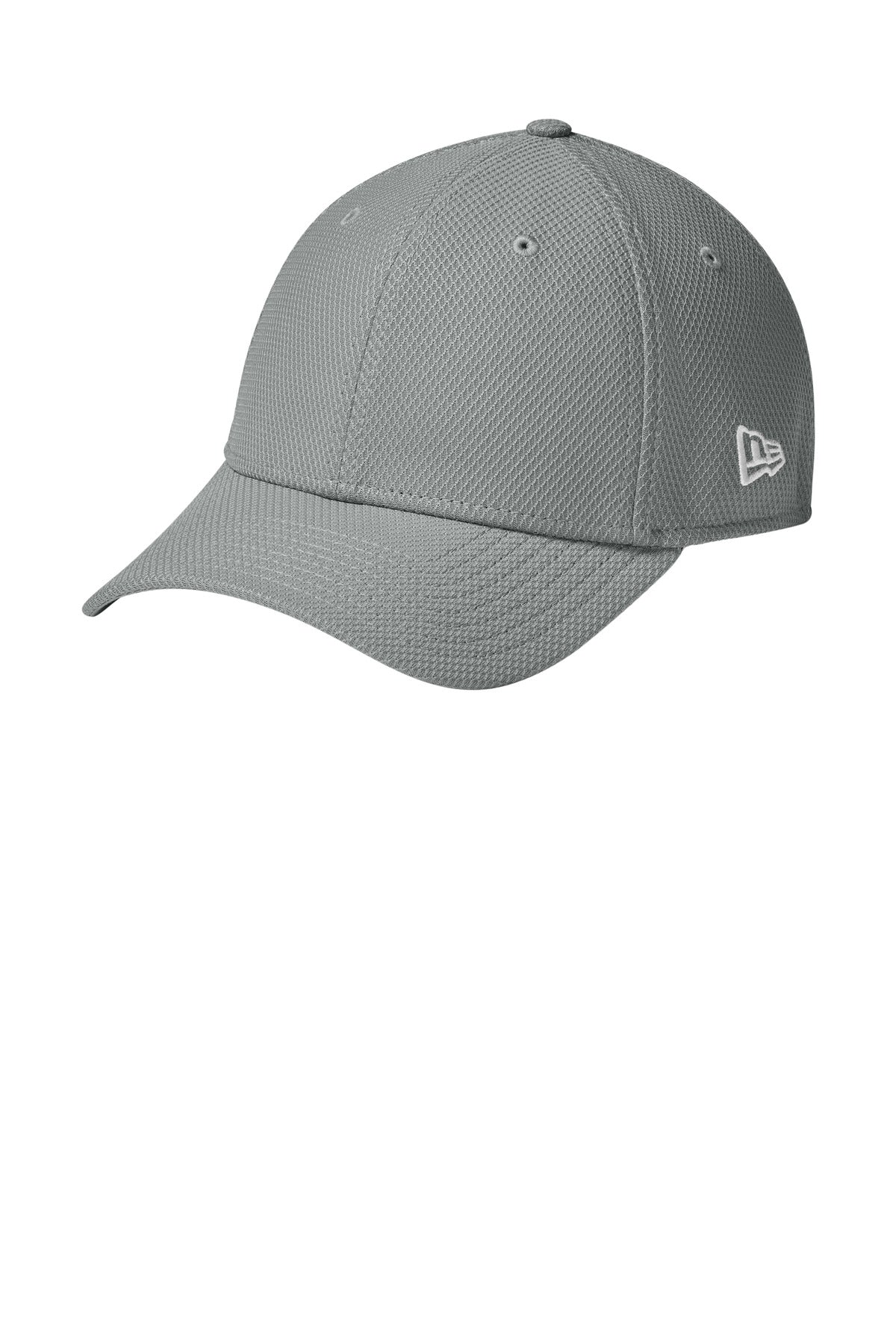 Custom Embroidered New Era Caps in Flag Grey