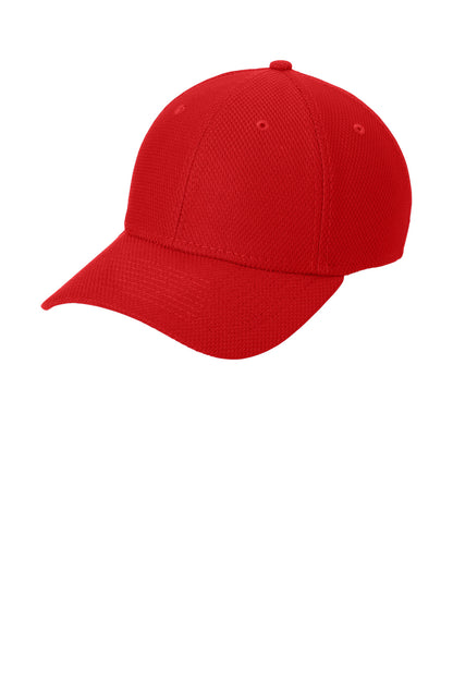 Custom Embroidered New Era Caps in Scarlet