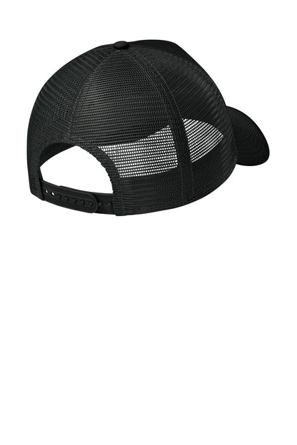 Custom Embroidered New Era Caps in Flag Black/ Black